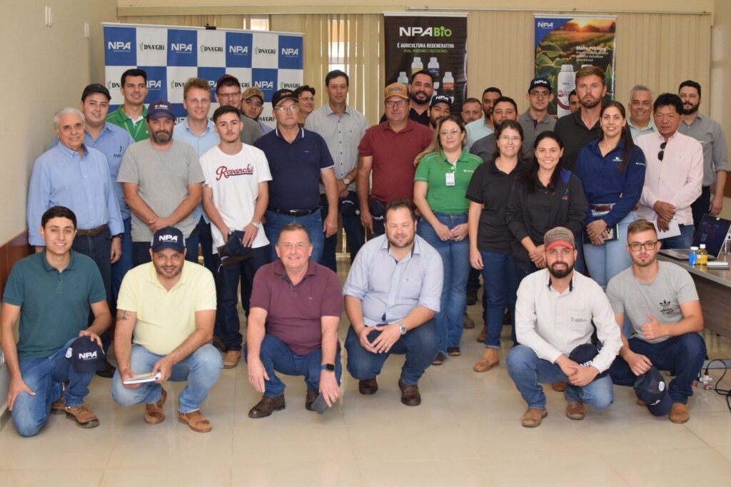 Participantes do evento realizado pela DNA'GRI em Itapeva