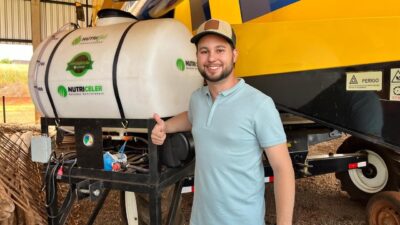 Agricultor comemora aumento de produtividade, apesar da estiagem